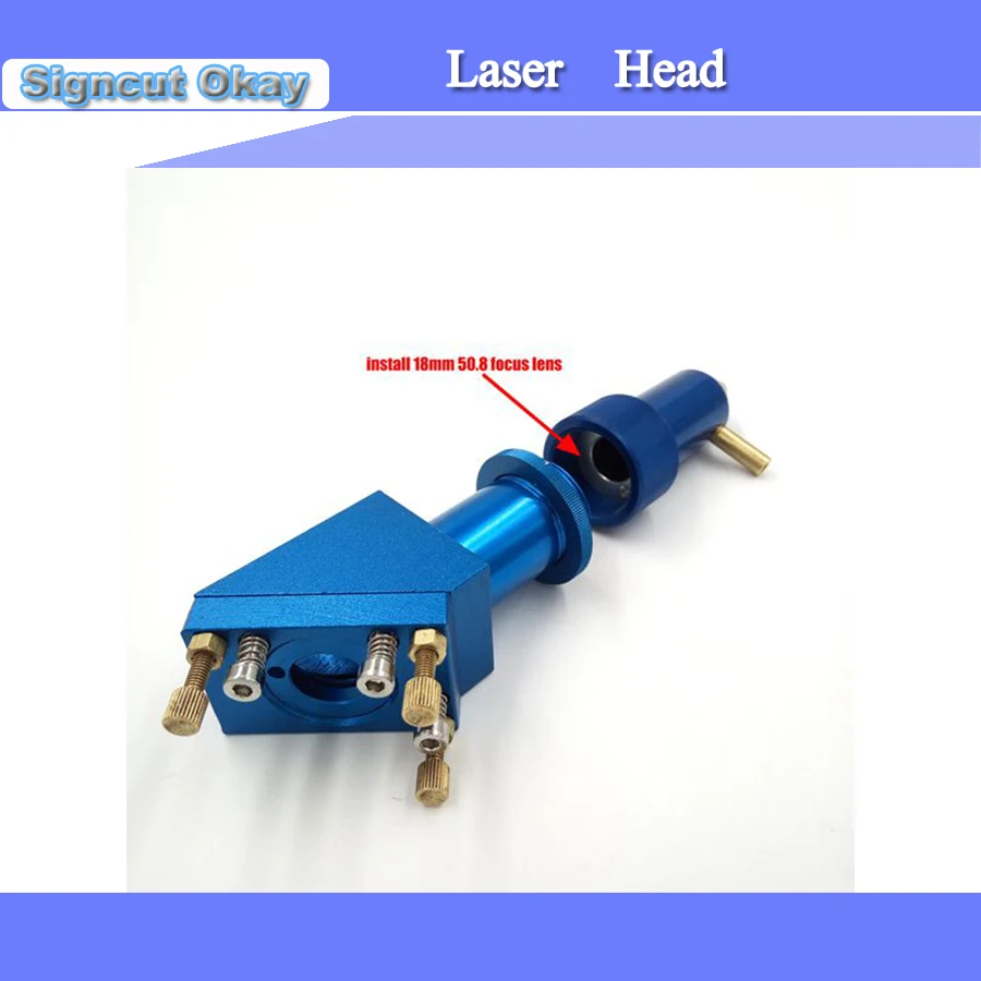 Free Shipping Co2 Laser engraving machine spare parts Laser Head with