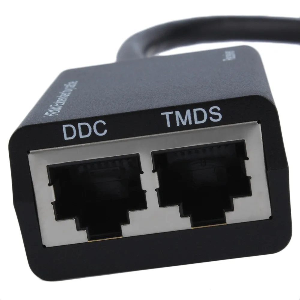 Newest 30M 1080P HDMI DVI to RJ45 CAT 5e/6 LAN Extender Cable