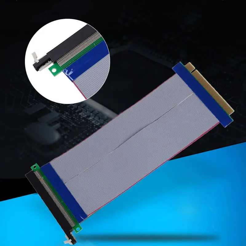 PCI E Express 16X Riser Card кабельный удлинитель ленты Flex|Платы расширения| |