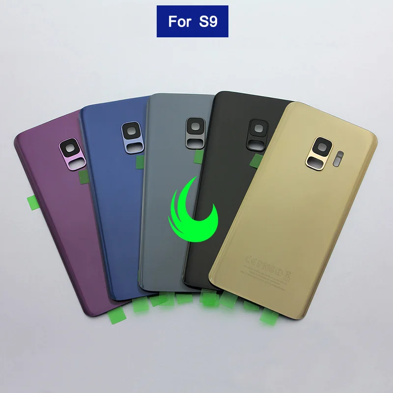 Чехол на заднее стекло для samsung Galaxy S9 G960F/S9 Plus G965F задняя крышка на батарейку для samsung S9+ w Cam объектив