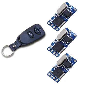 

DC3.5v-12v Micro Wireless Remote Control Switch Mini Radio Switch System Remote Plug for LED Lamp Lighting 315/433Mhz