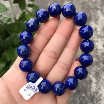 13.2mm Genuine Natural Lapis Lazuli Stone Bracelet Women Men Party Accessories Gift Stretch Round Beads Crystal Bracelet Jewelry 13.2mm Genuine Natural Lapis Lazuli Stone Bracelet Women Men Party Accessories Gift Stretch Round Beads Crystal Bracelet Jewelry