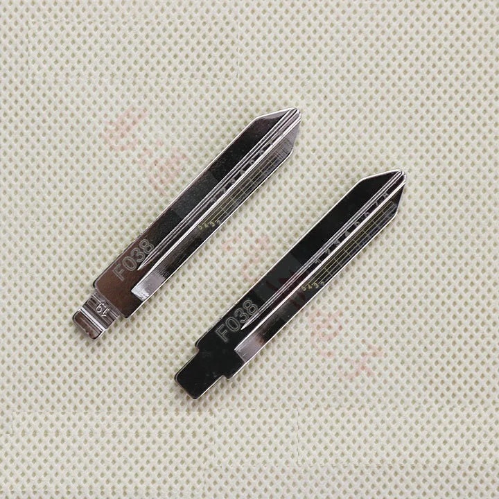 NO.19 Выгравированный линейный ключ для Ford FO38 2 в 1 LiShi весы режа зубы Заготовка ключа