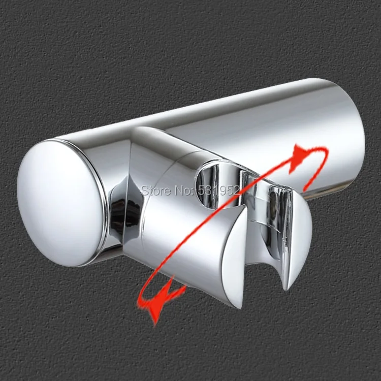 ABS Хромированная душевая головка держатель Регулируемый стояк кронштейн стойка настенный ручной держатель для душа в ванной Аксессуары