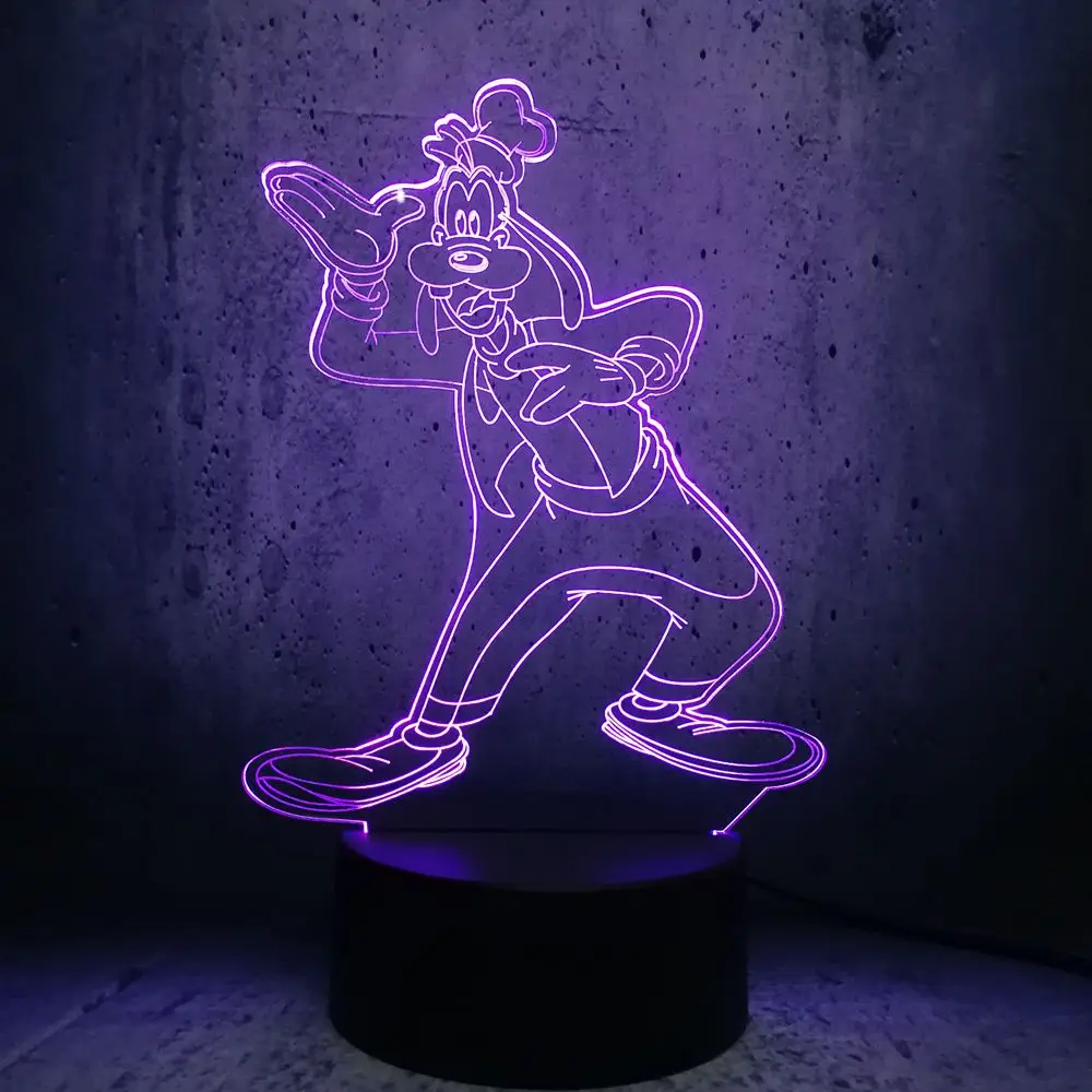 Светодиодная лампа Goofy Lava Lampara атмосферное USB основание 7 цветов Ночной светильник