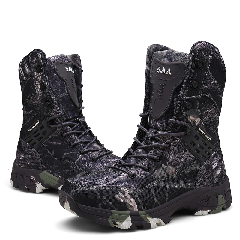 

Boots Ankle Boots Camouflage Winter Work Shoes Outdoor Hiking Shoes Hunting Boots