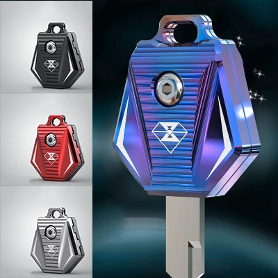 

For Suzuki GW250 / EN125 Modified Motorcycle Accessories Key Set Motorbike Decoration Creative Key Cover Shell Case Personality