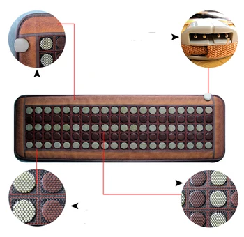 

2016 Massage Electric Tourmaline Heating Mattress Jade Massage Cushion Healthy Heating Office Sofa Cushion For Sale 50*150CM