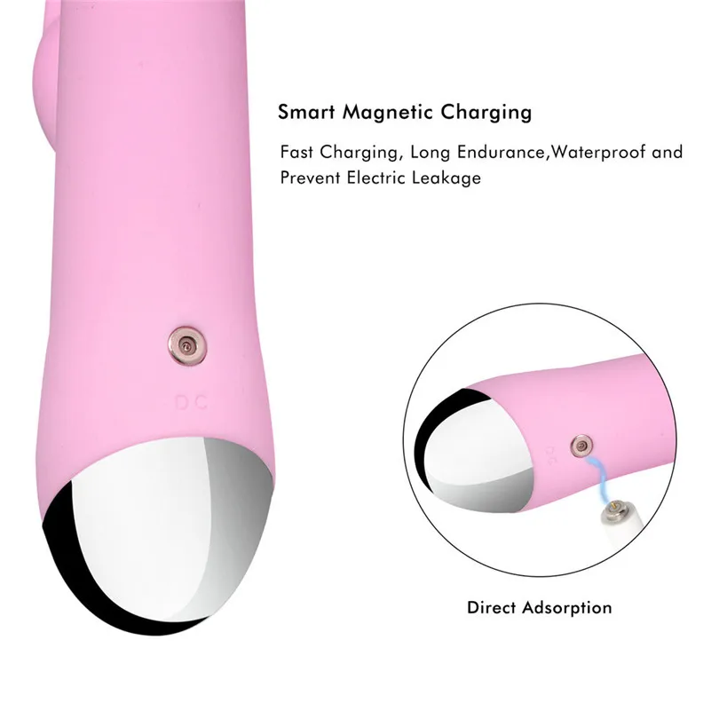 Vibrator Sex Toys For Woman 7 Speed Silicone Vibrator G-Spot Dildo Rabbit Female Adult Sex Toy Waterproof Massager (12)