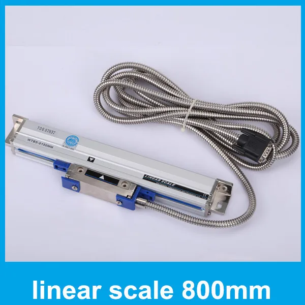 Free shipping Rational WTB5 5um 800mm digital readout High accuracy Lathe accessories mechanical encoder for drilling machine |