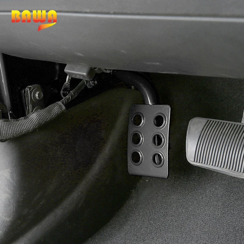 Металлические педали BAWA левая и боковая подставка для ног аксессуары Jeep Wrangler JK JKU