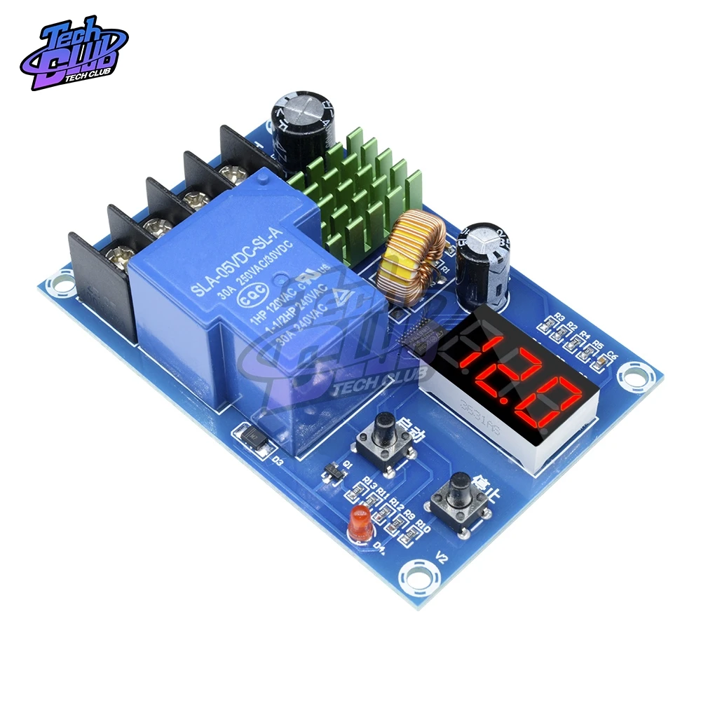 

XH-M604 Battery Charger Control Module DC 6-60V Storage Lithium Battery Charging Control Switch Protection Board