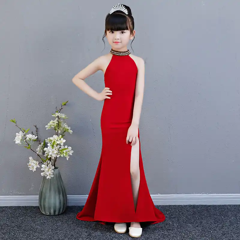 long red dress for girls