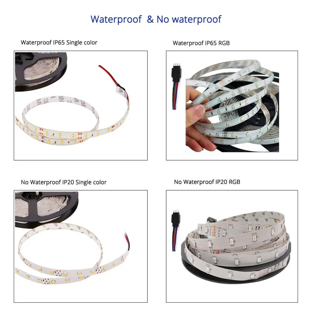 waterproof and no waterproof
