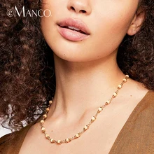 E-Manco деревянные ожерелья из бисера для женщин Роскошные богемные Кристалл колье ожерелье четыре цвета Femme статусные модные ювелирные изделия
