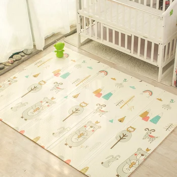 

Baby Developing Mat For Newborns Soft Folding Portable Gaming Mat For Children Non-toxic XPE Kids Rug Playmat Baby Activity Gym