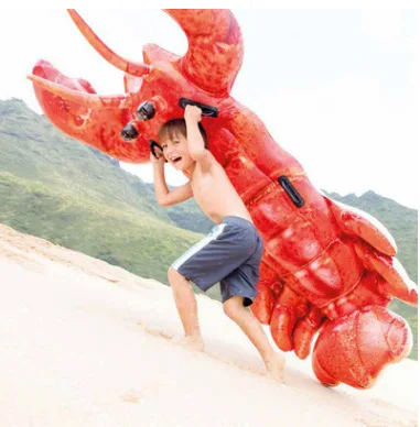 

Intex Adult Water Inflatable Toy Super Large Lobster Riding On Children's Ring Floating Float Inflatable Riding
