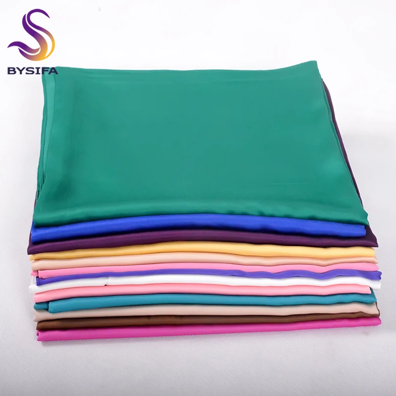 [BYSIFA] New Solid Color Women Large Square Scarve