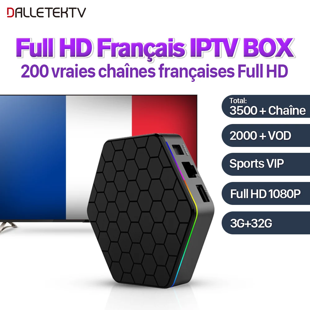 

T95ZPLUS Full HD French IPTV box Android 7.1 Octa Core S912 3GB 32GB Arabic French IPTV subscription Arab France VIP Sports Live