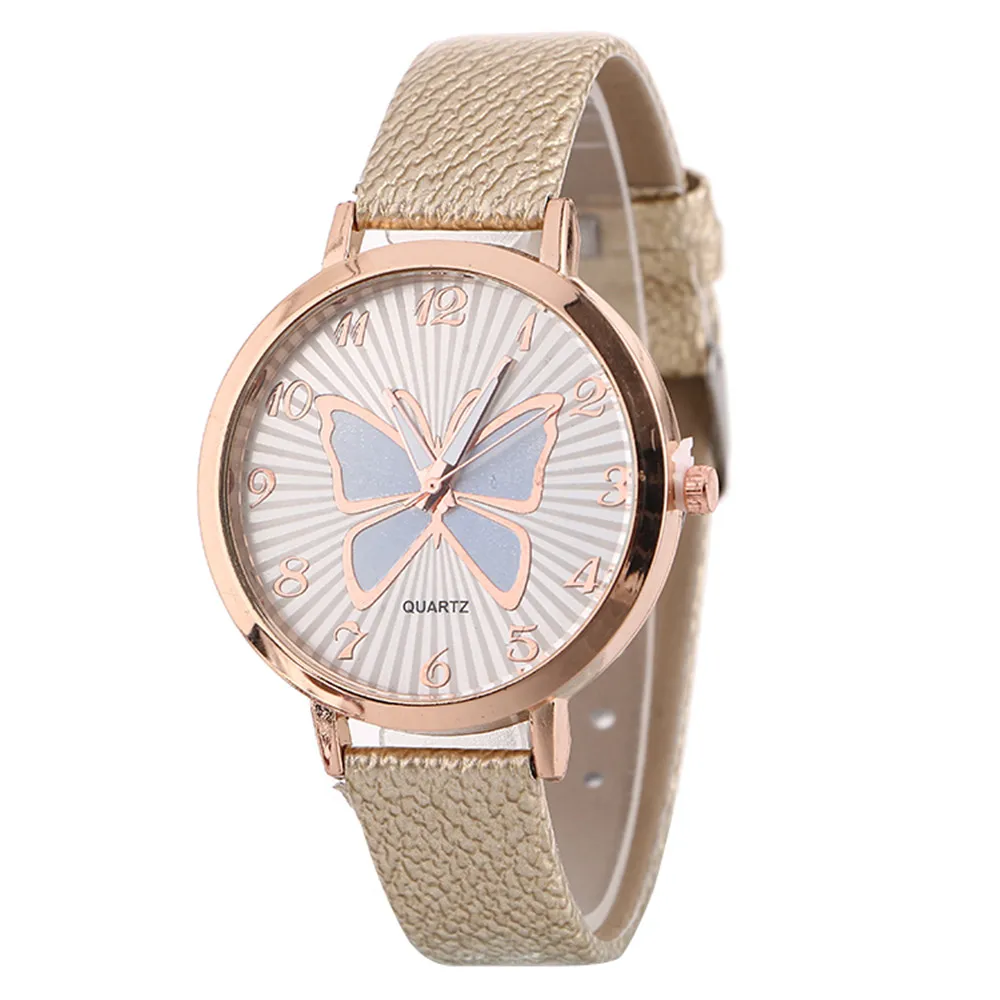 

Womens Watches Pegasus Pattern Fashion Leather Analog Quartz Vogue Wrist Watch Leather Strap Clock Couple Watches Relogio *E