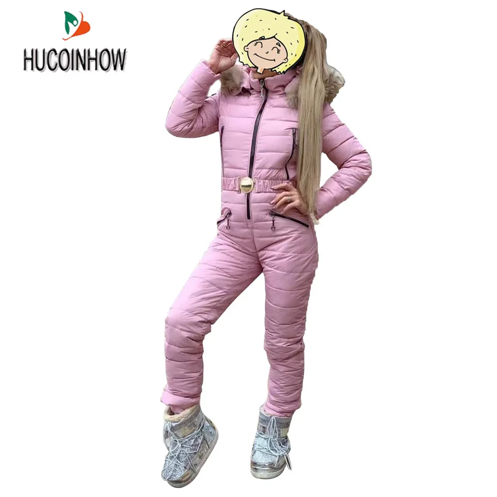 

Snow Ski Suits Women One Piece Ski Jumpsuit Breathable Snowboard Jacket Skiing Pant Sets Bodysuits Women Outdoor Wear
