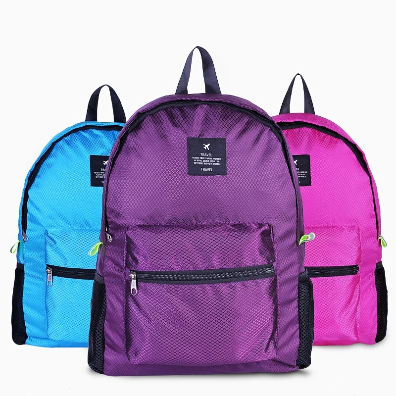 5 Colors Portable Foldable Waterproof Backpack 420D Nylon Diamond Quilted Travel Storage Bag For Traveling | Багаж и сумки