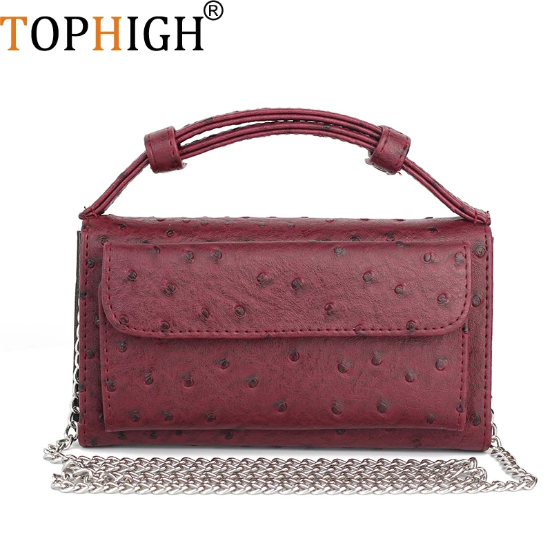 

TOPHIGH Clutch Fashion Bag Genuine Leather Women Shoulder Bag Flap Evening Clutch Snake Skin Crossbody Hand Bags sac bandouliere