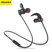 AWEI A920BLS Bluetooth наушники Беспроводной наушники спорта Bluetooth гарнитура Auriculares беспроводные наушники шлем 10 h музыка