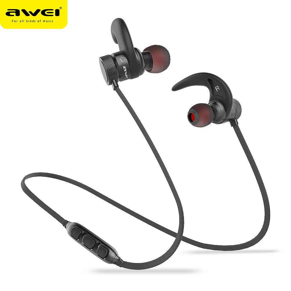 AWEI A920BLS Bluetooth Earphone Wireless Headphone Sport Bluetooth Headset Auriculares Cordless Headphones Casque 10h Music