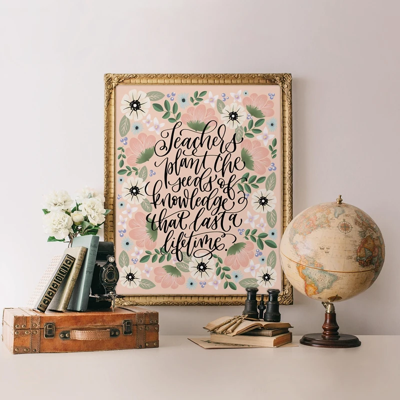teacher quote print