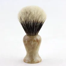 "FS"-21 мм продукт в форме лампочки 2 группа тончайшая кисточка для бритья из барсучьего волоса с цветными ручками