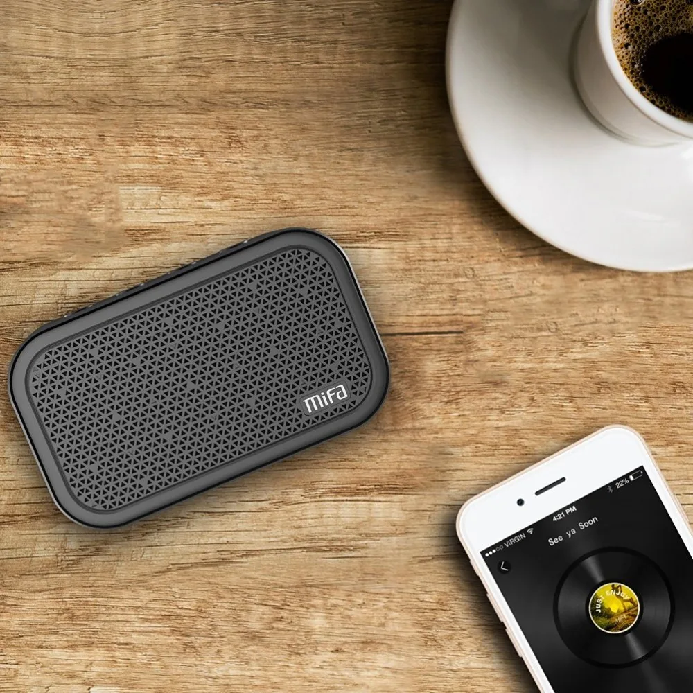 Портативная Bluetooth Колонка MIFA M1 и встроенный микрофон стерео рок звук уличная