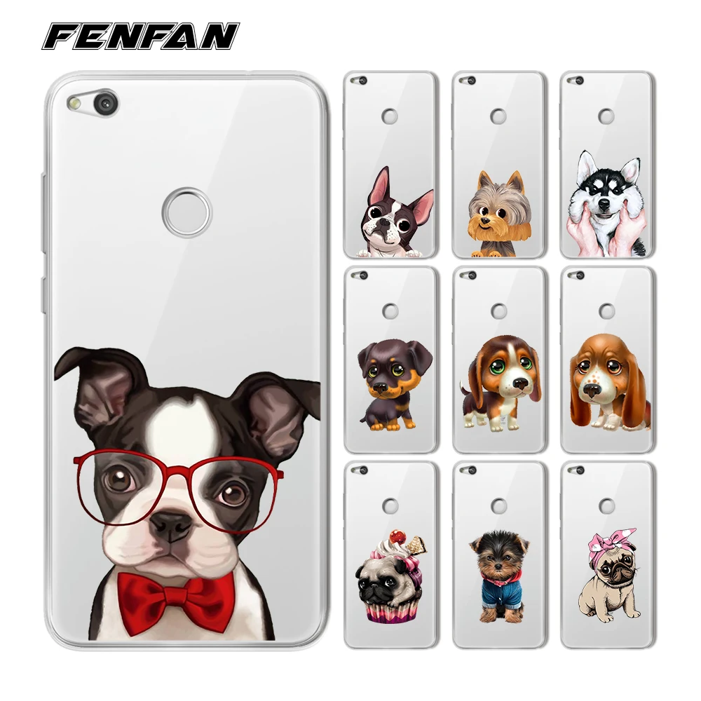 coque chien huawei p8 lite