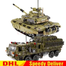 XINGBAO 06014+ 06015 Подлинная Военная серия Скорпион тяжелый грузовик набор строительных блоков Кирпичи Leingly игрушки для детей, подарки