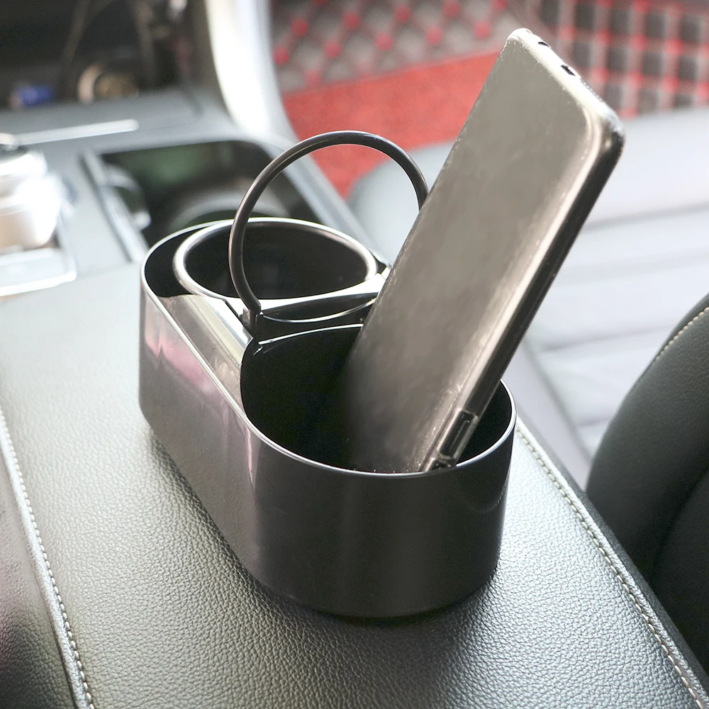 Dual Hole Drink Bottle Car Truck Mount Auto Accessories Cup Holder