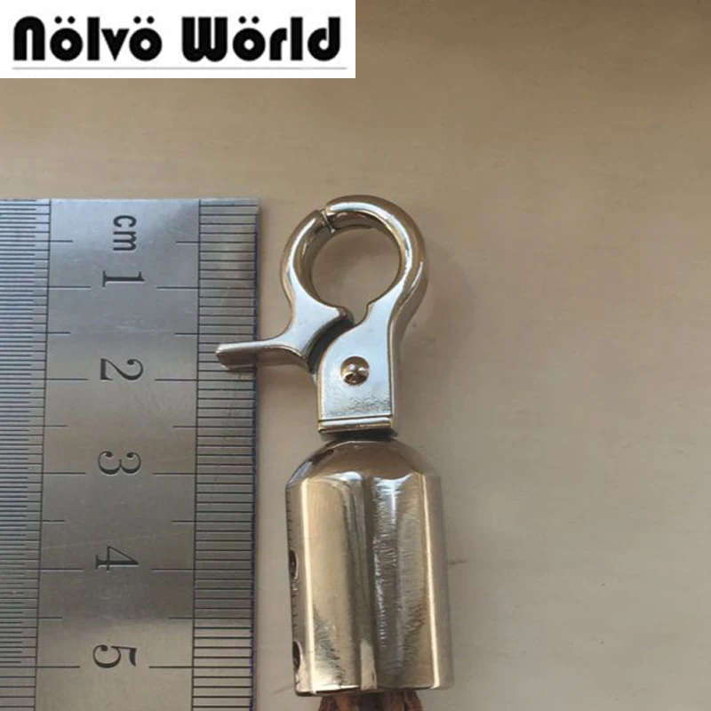 30pcs 52*20mm 5 colors metal fitting hardware handbag/bag's tassel cap