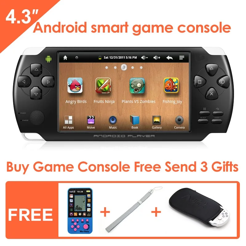 4.3 Inch Touch Screen Android Video Game Console Game Handhled