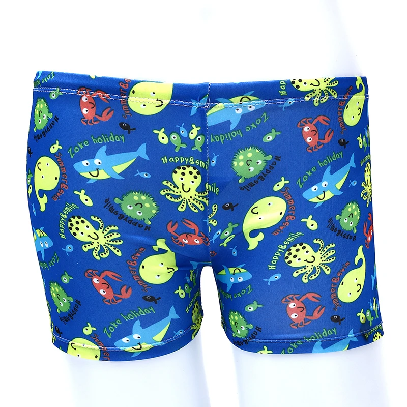 1 шт. детские пляжные шорты с мультяшным принтом|Мужские плавки| |