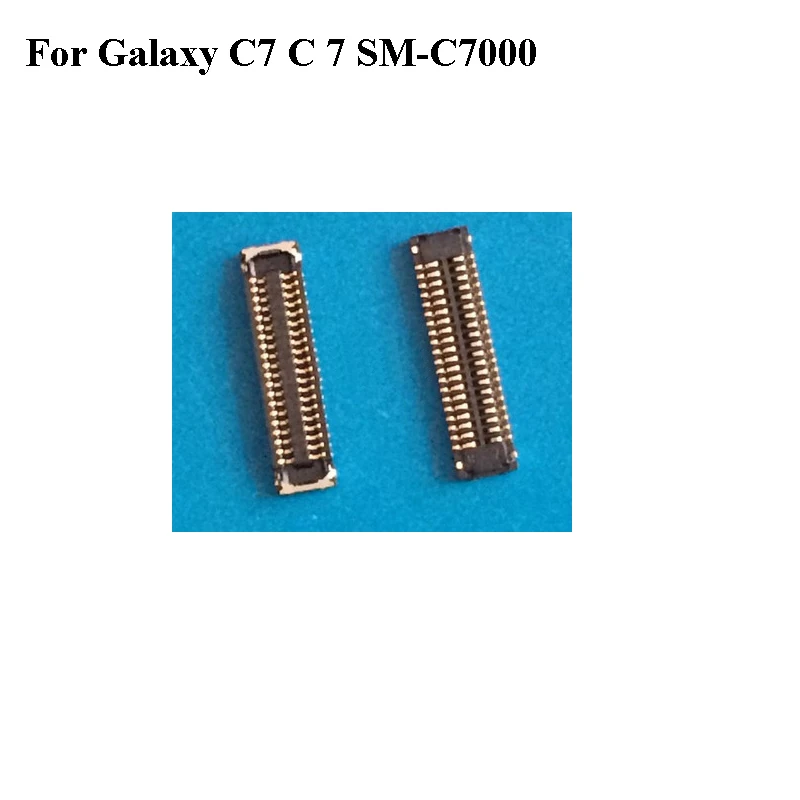2 шт. FPC Разъем для Samsung Galaxy C7 C 7 SM C7000 ЖК экран на гибком кабеле материнской плате