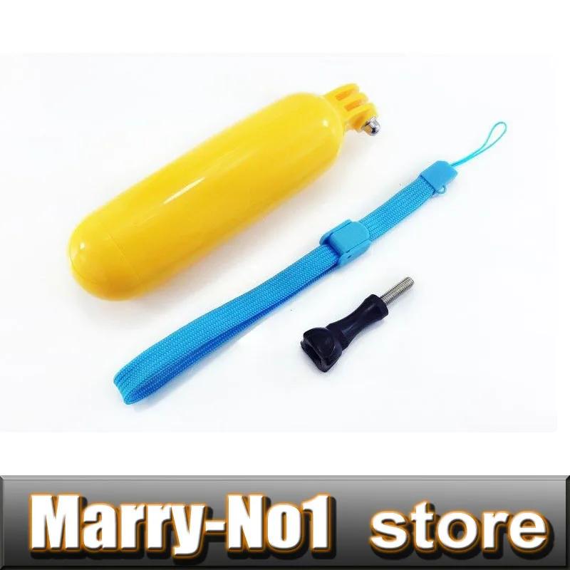 2 Pz Gopro Bobber Galleggiante Go Pro Manubrio Gopro Monopiede Floaty Treppiede Grip Cinturino Da Polso Vite Per Gopro Hero 3 3 + 2