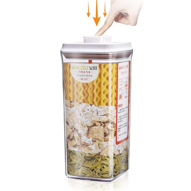tall clear plastic containers