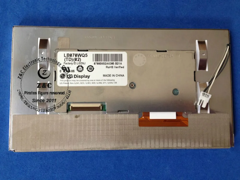 LB070WQ5 (TD) (02) LB070WQ5-TD02 новый оригинальный 7 дюймов 480*240 ЖК-экран панель для автомобиля