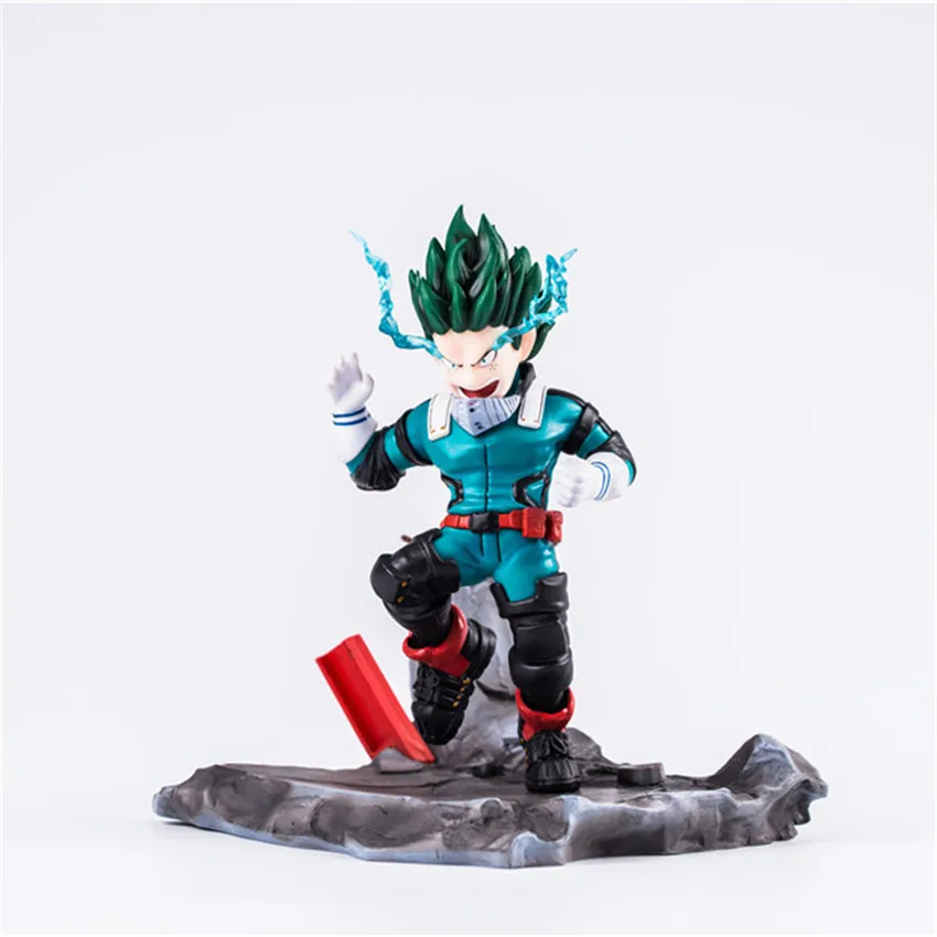 

Hot Anime Figurines Midoriya Izuku PVC Action Figure Model Toys 17cm