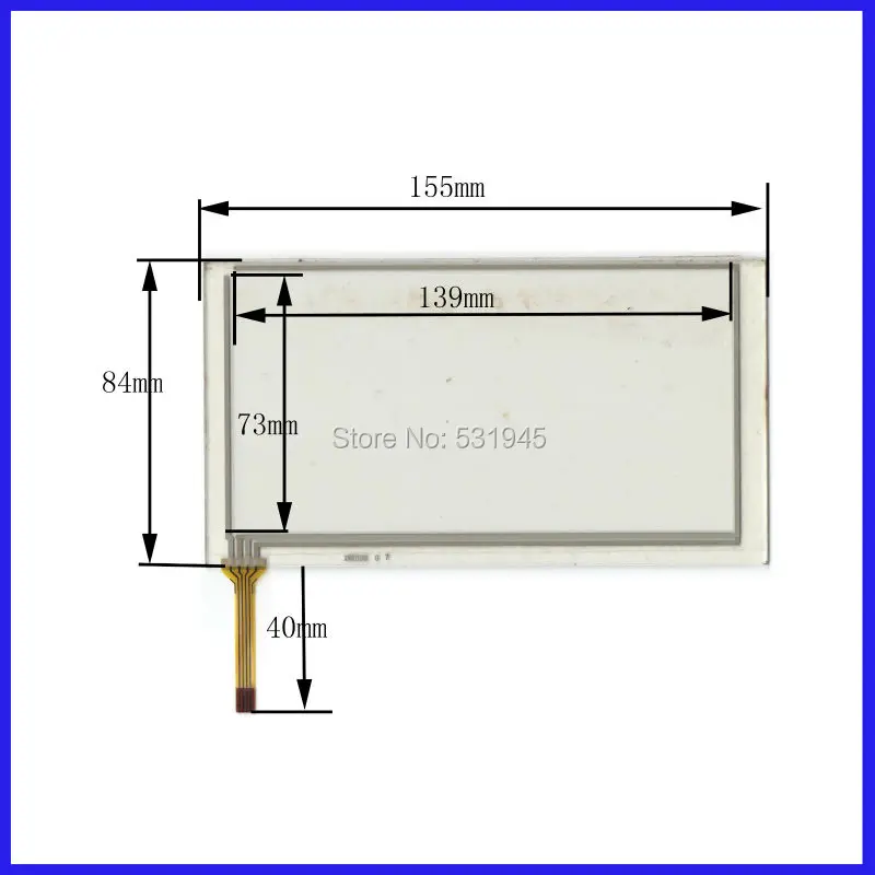 ZhiYuSun XWT528 155 мм * 84 мм стекло 155*84 для tble gps touch для автомобиля радио