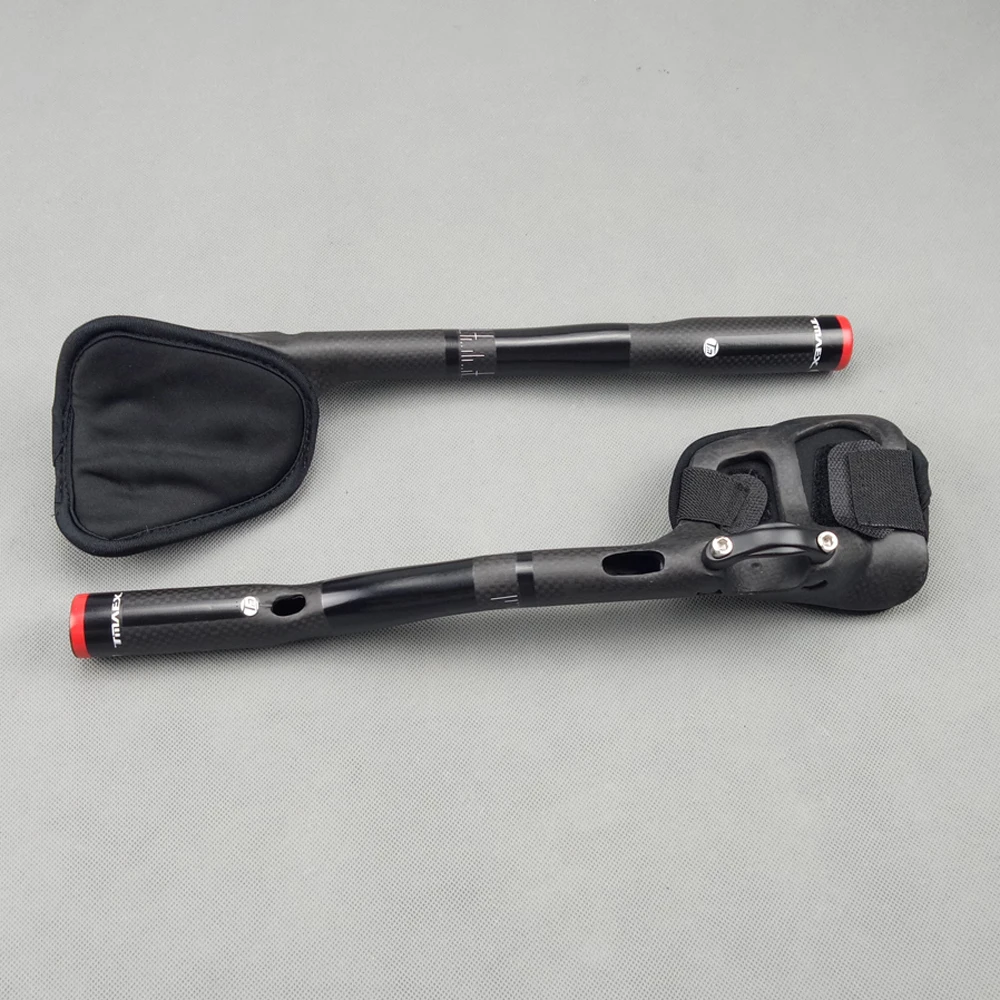 Bicycle Accessories Bicycle Handlebar Bicycle Handlebar Rest Full Carbon Fiber Road Bicycle Handlebar Road Rest Aero Carbon TT Bike Handle Bars Trial TT Bar 3K Matte