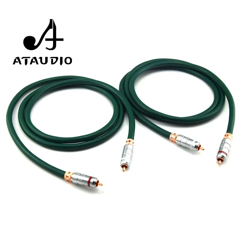 ATAUDIO FA 220 чистый OCC HIFI RCA кабель Папа папа Hi end Hifi 2RCA кабель|Кабели VGA| |