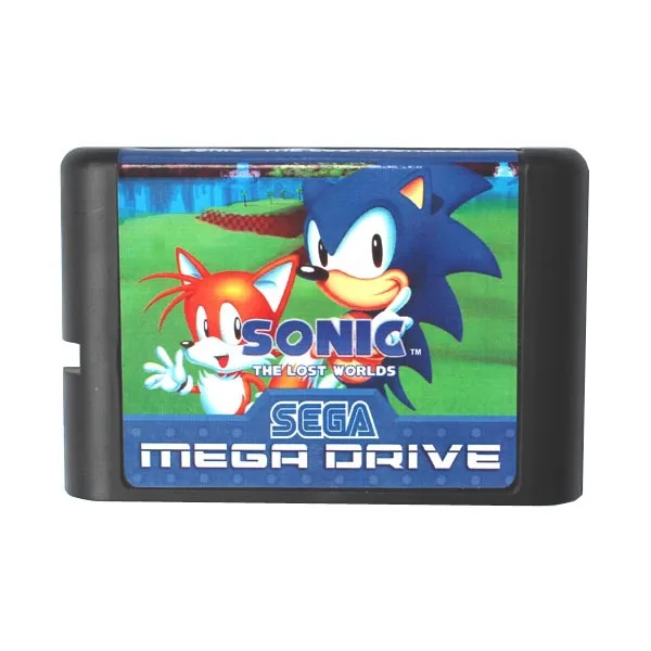 Игровая карта Sega MD-Sonic The Lost Worlds для 16-битного игрового картриджа MD Megadrive Genesis system |