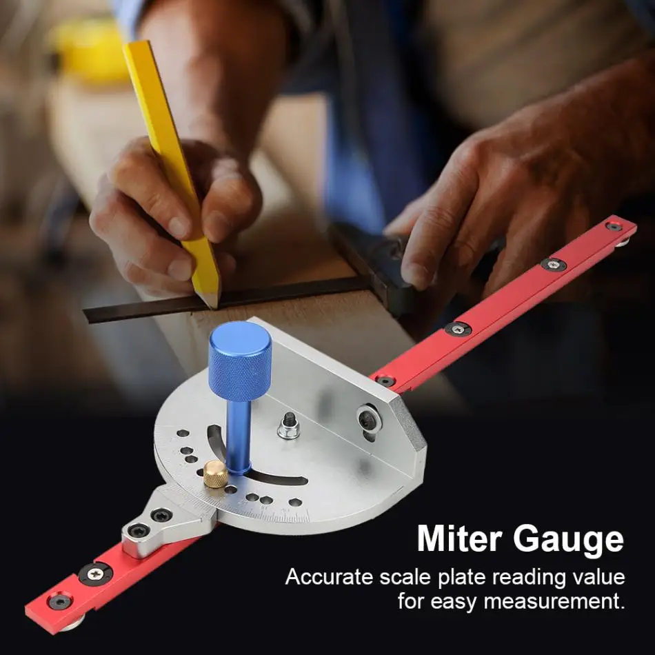 DIY общие маршрутизатор Miter Gauge Таблица Пилы линейка; Деревообработка Инструмент для Дровосек инструмент для распила Фирменная Новинка