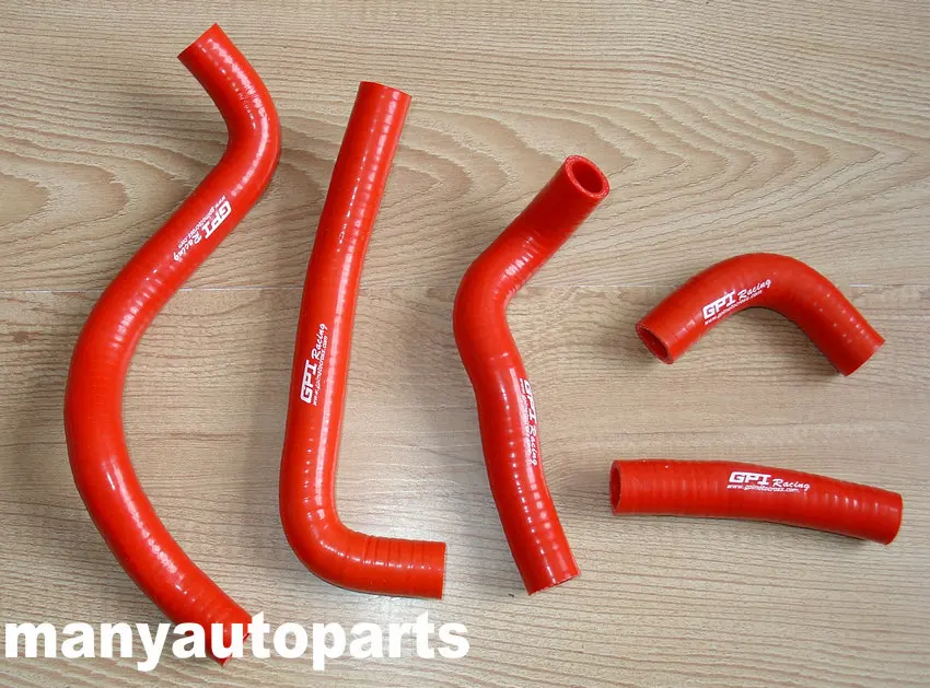 silicone radiator hose for Kawasaki KDX220 KDX200 KDX 220 200 1995-2006 96 97 98 99 green