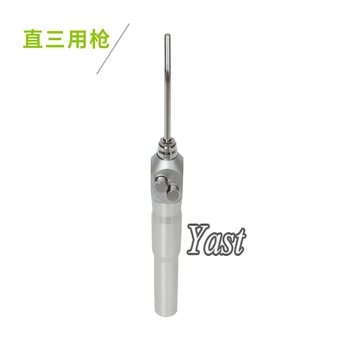 

2pcs Dentist 3 Way Dental Syringe Air Water straight with 2 Tips Adapters